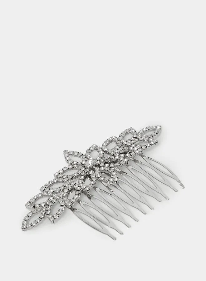 Styli Embellished Hair Comb