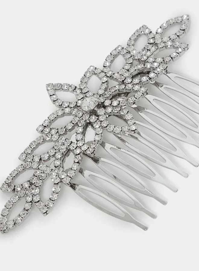 Styli Embellished Hair Comb