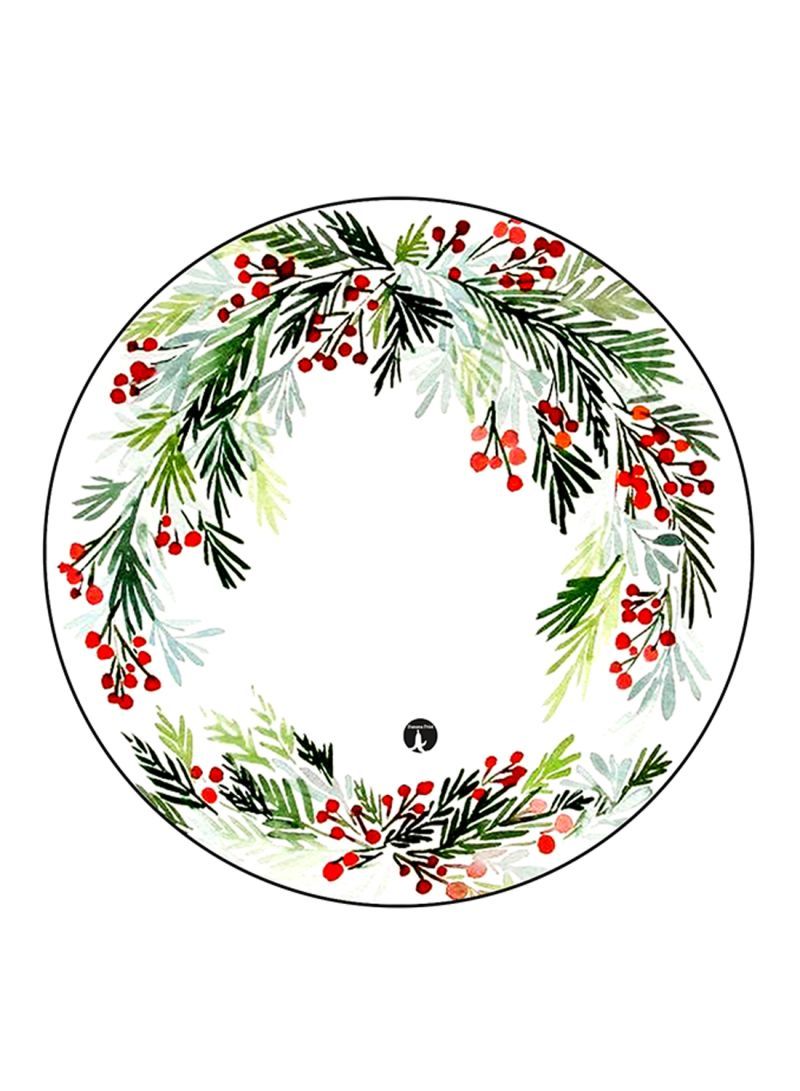 RKN Christmas Printed Mouse Pad Round  Multicolour