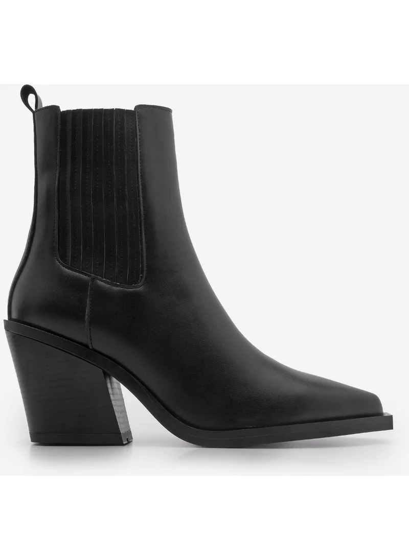 مارجين Margin Women's Pointed Toe Western Boots Erbe