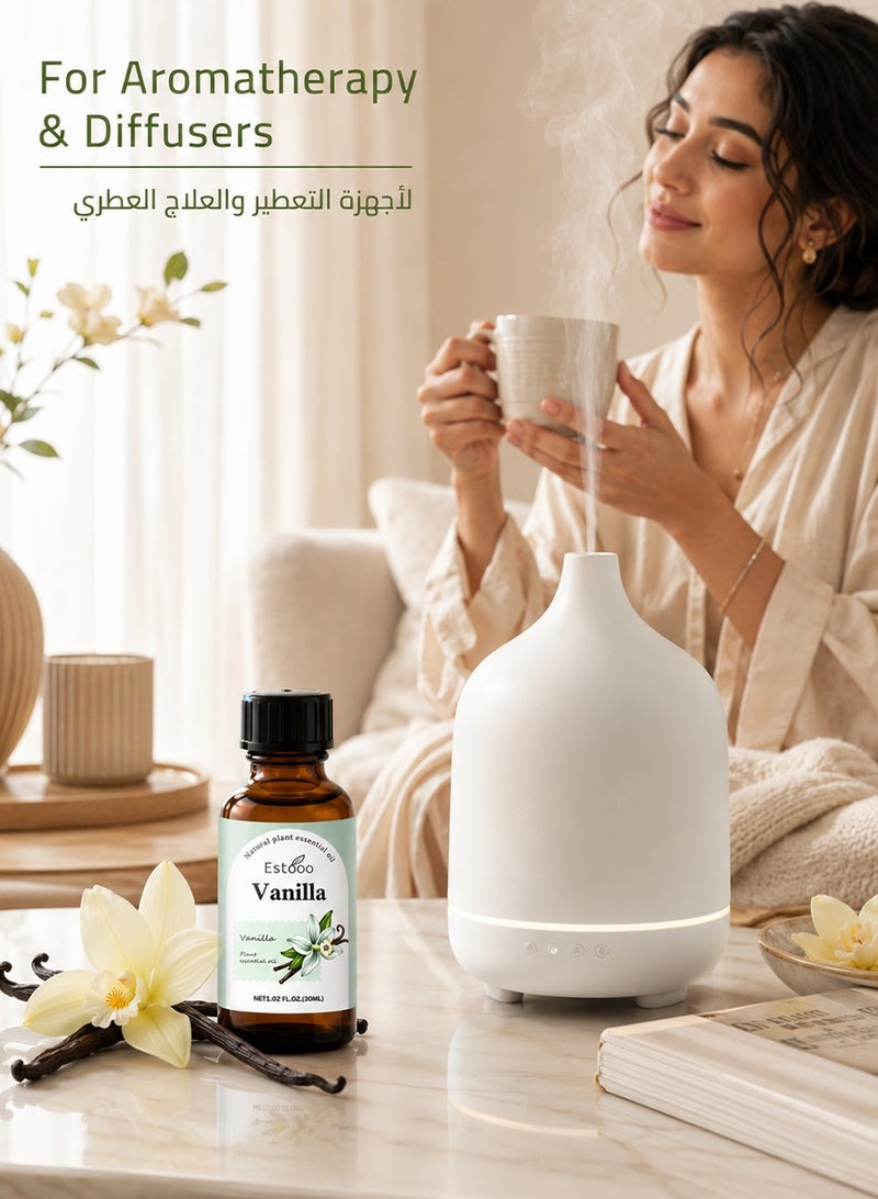 إستو زيت الفانيليا العطري 30 مل – زيت عطري مُقطر طبيعيًا برائحة ناعمة وكريمية وحلوة لأجواء مريحة وأنيقة - Image 5
