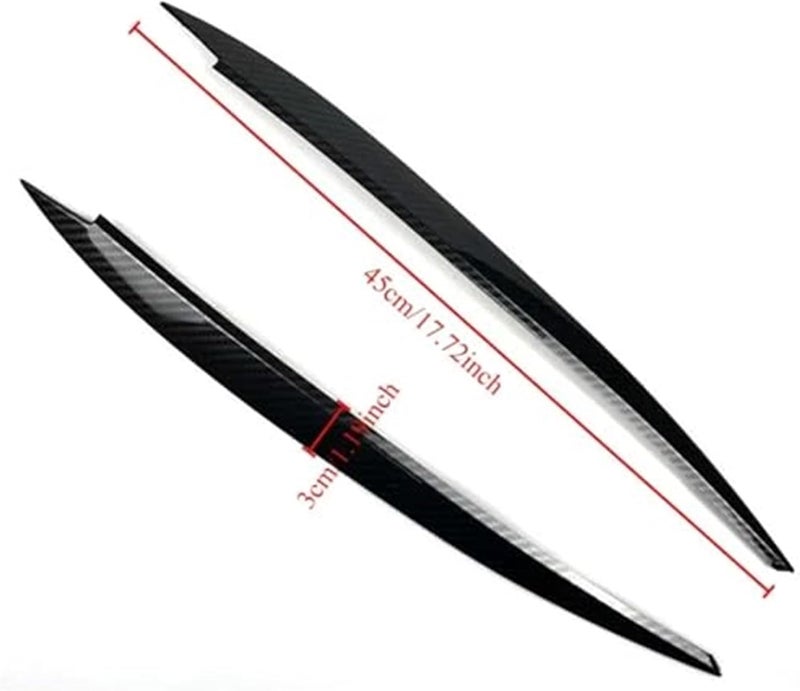 DEMULAX Headlight Eyebrow for VW Golf 7 MK7 GTI R - Image 3