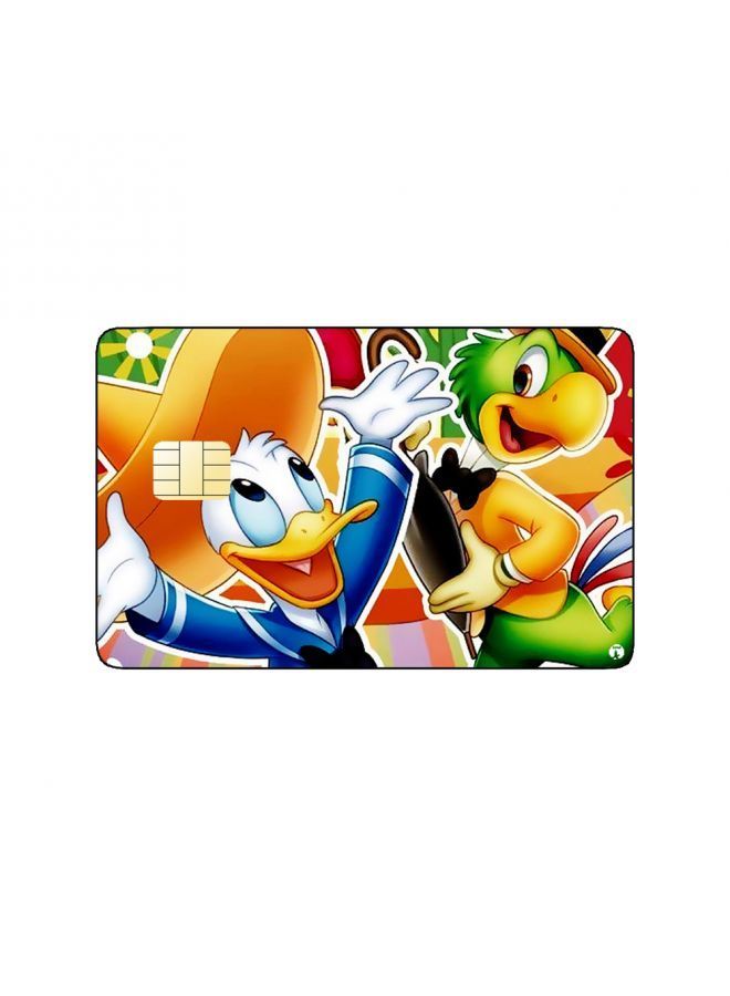 RKN PRINTED BANK CARD STICKER Animation The Three Caballeros By Disney - Image 2