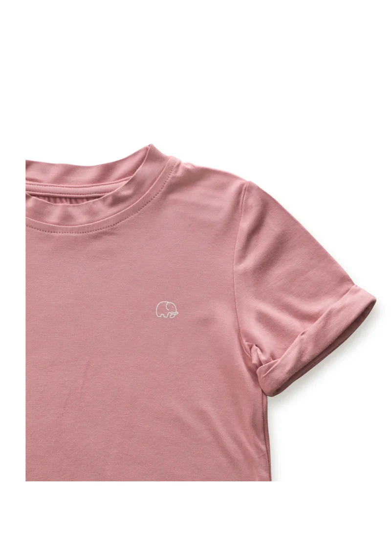 أنفي بيبي Bamboo Spandex T-Shirt- Lilac