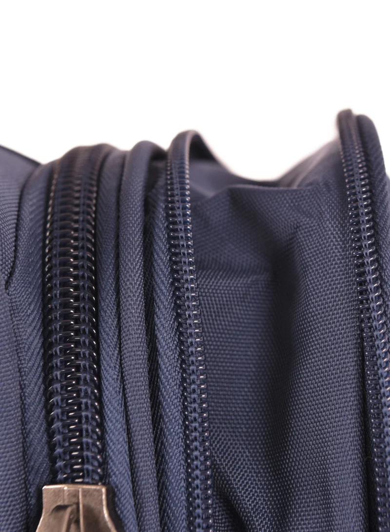 MAGELLAN Magellan Luxury Fabric Luggage Set, Lightweight Stamped, Multi Size 4 Pcs, Navy