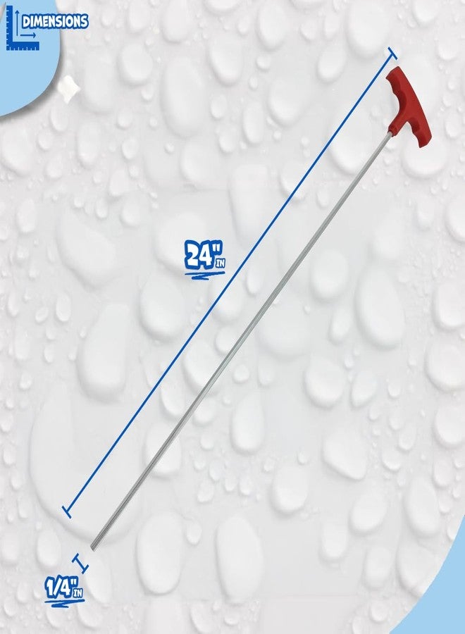 Poolzilla 24" Hex Key for Poool Anchors, Hex Key for for Raising and Lowering Anchors- Extra Long- 2 Pack - Image 2