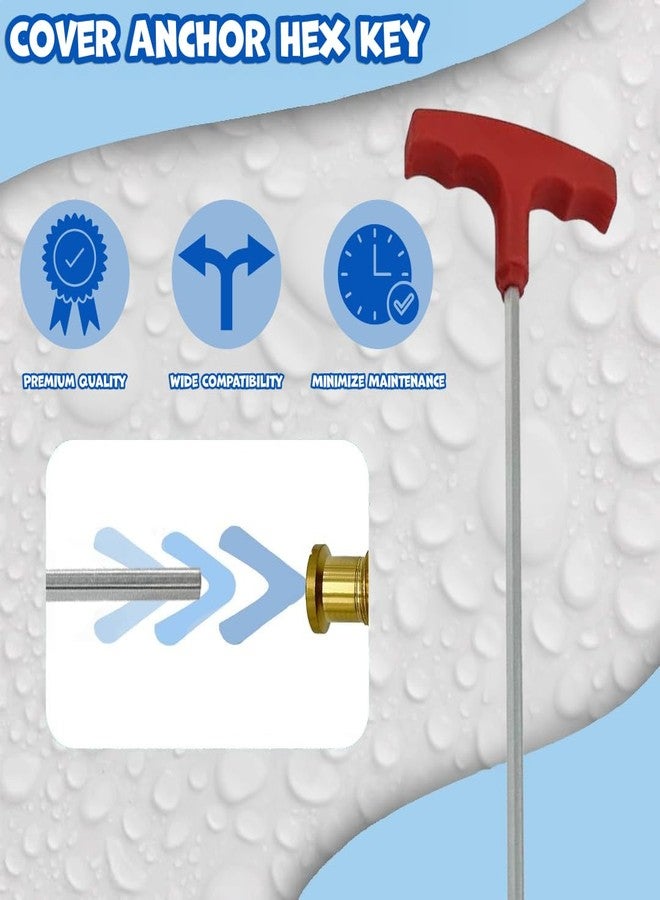 Poolzilla 24" Hex Key for Poool Anchors, Hex Key for for Raising and Lowering Anchors- Extra Long- 2 Pack - Image 3