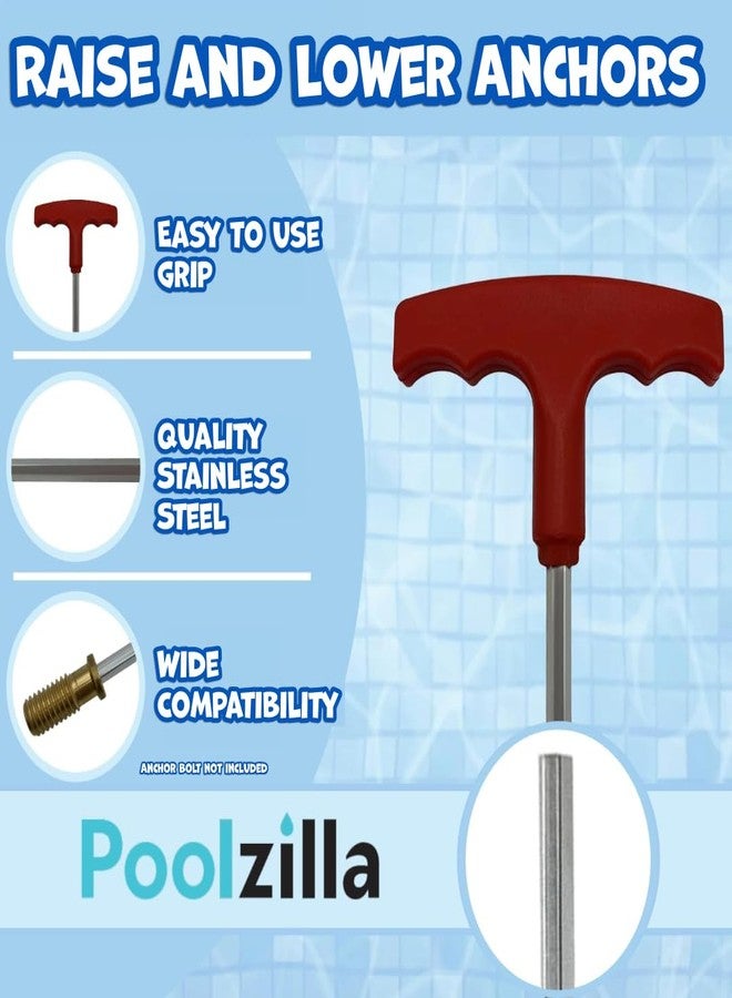 Poolzilla 24" Hex Key for Poool Anchors, Hex Key for for Raising and Lowering Anchors- Extra Long- 2 Pack - Image 5