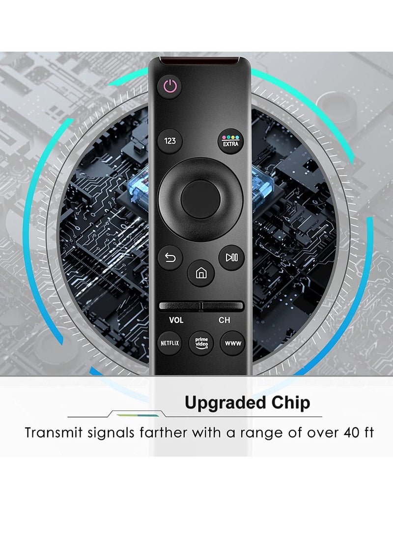 Universal Remote Control Compatible for All Samsung TV LED QLED UHD SUHD HDR LCD Frame Curved Solar HDTV 4K 8K 3D Smart TVs, with Buttons for Netflix - Image 5