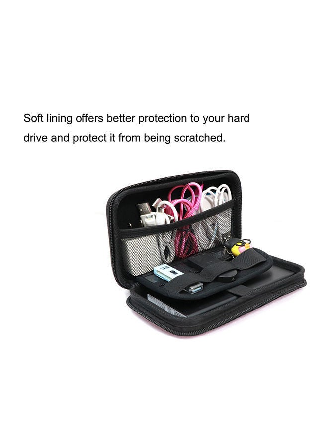 NIBEMINENT Shockproof Organizer For Hard Disk Cables Charger Impact Resistant Blue  - Image 4