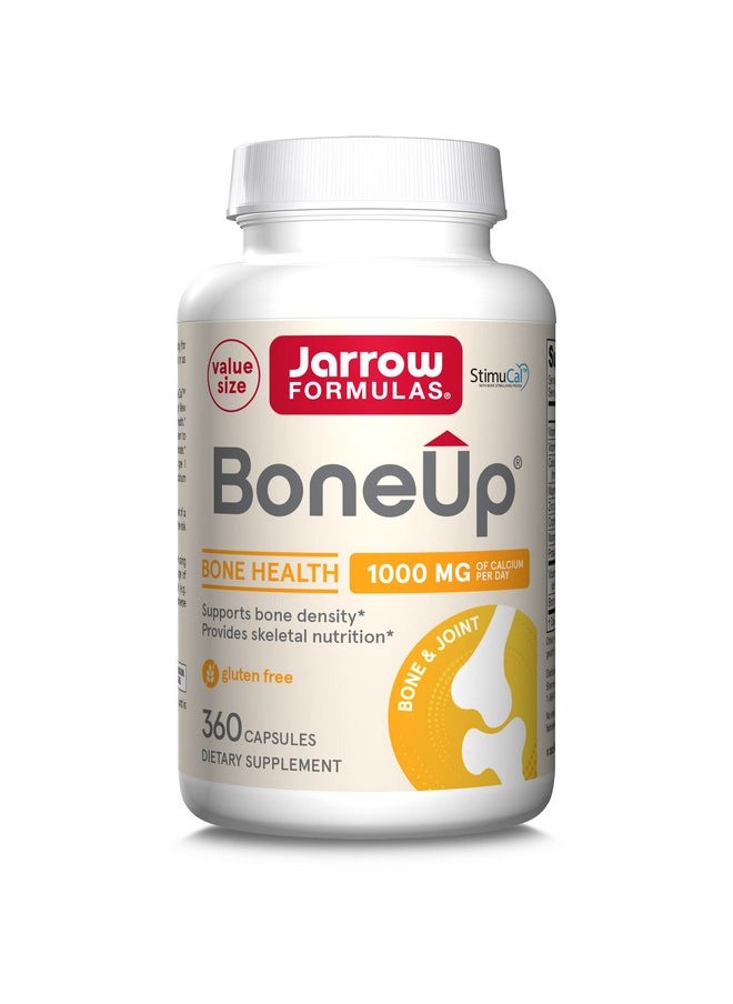 jarrow formulas - Boneup Micronutrient Formula For Bone Health Dietary Supplement Includes Natural Sources Of Vitamin D3 Vitamin K2 (As Mk7) & Calcium 360 Capsules 180 Servings - Image 1