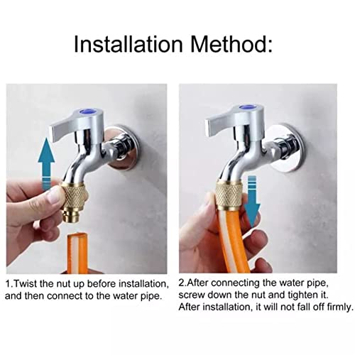 Dramm Brass Nozzle Water Spray Gun Jet Hose Nozzle Suitable for 1/2" Hose For Gardening And Washing (Without Hose) (Medium) - Image 3