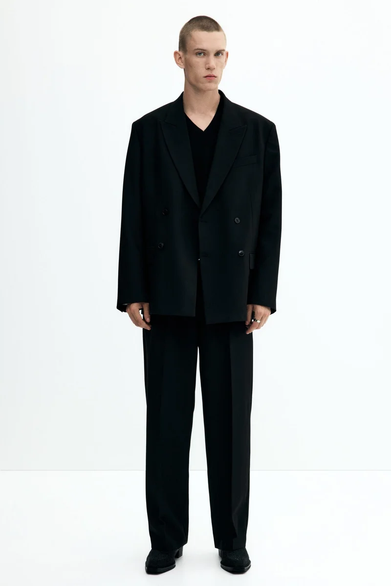 H&M  Loose Fit Tailored trousers for Men | Best Price UAE
