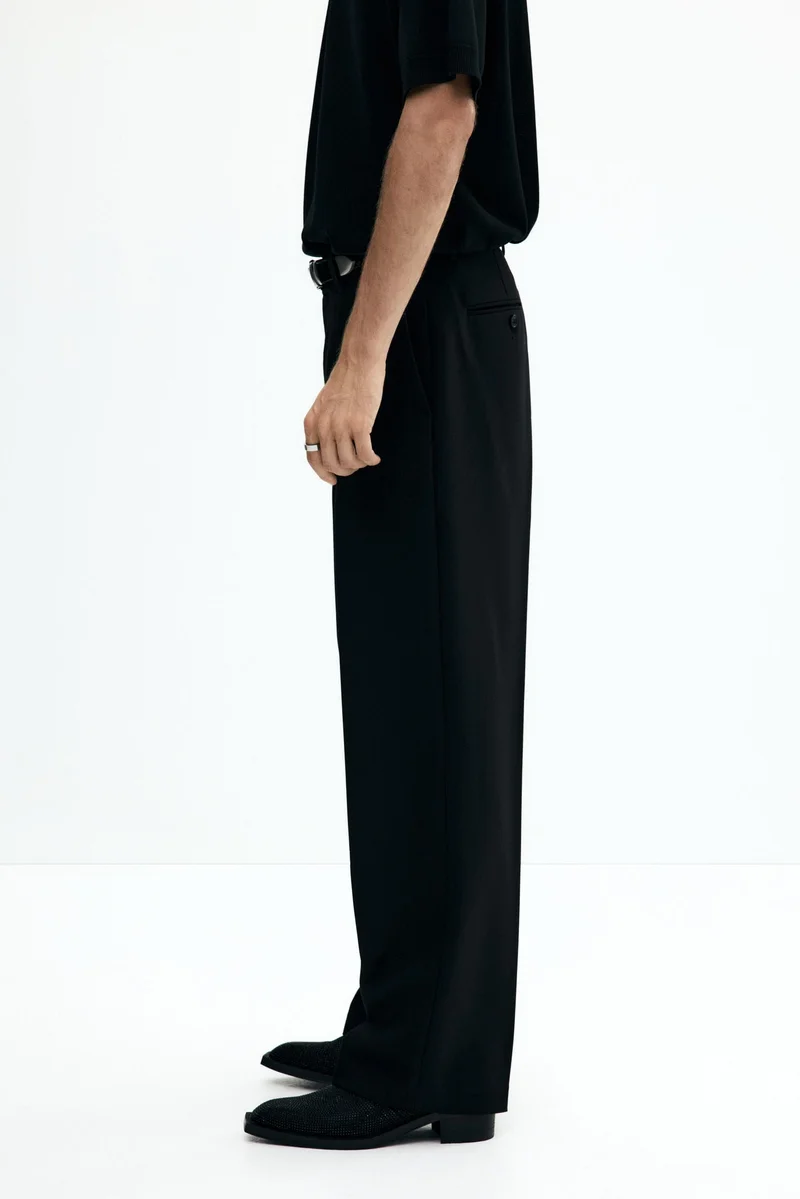H&M  Loose Fit Tailored trousers for Men | Best Price UAE