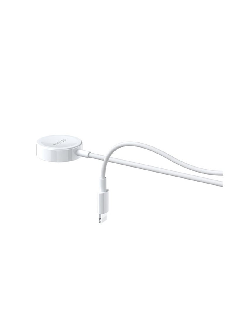 Yesido Yesido Watch Magnetic Charger From USB-C Cable, 1 Meter, White - CA112 - Image 2