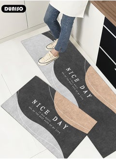 2 PCS  Kitchen Mats and Rugs Set , Non Slip Heavy Duty Standing Mat, Quick Dry Diatom Mud Floor Mat,  Extra Soft and Absorbent Floor Mats for  Kitchen, Bath, Office, Laundry(40*60cm+40*120cm) - pzsku/Z2CDA1C5D76DEC3F5B408Z/45/_/1732012166/c91c8cf8-d9c8-4ad2-ab1c-096f1829ce1f