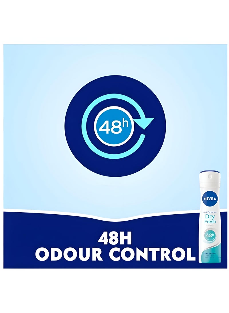 نيفيا بخاخ مضاد للتعرق دراي فريش 150 مل - Image 3
