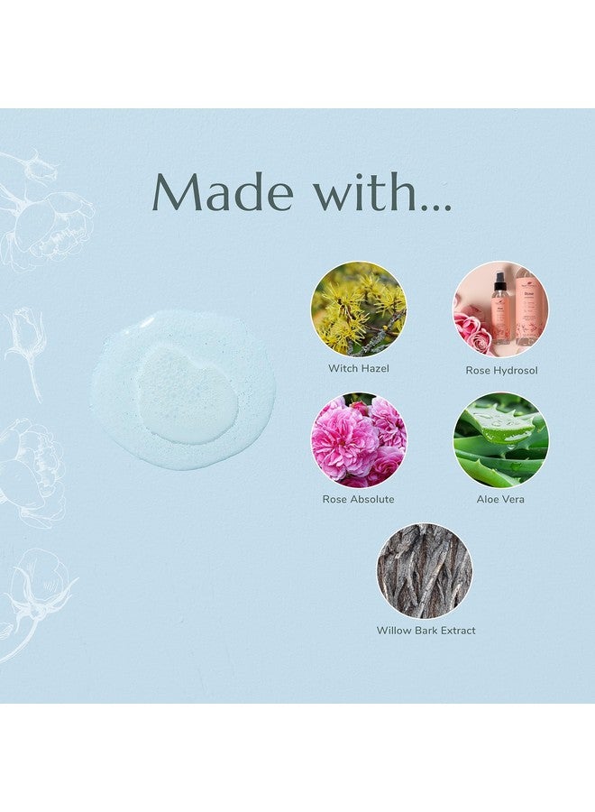 Plant Therapy Rose & Witch Hazel Facial Toner 4 oz Helps Minimize The Look of Pores, Balances Excess Oil & Shine, Hydrating & Soothing - Image 4