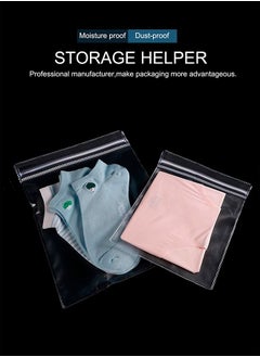 HomarKet 100 Pack Clear Jewelry Bags Clear Zipper Plastic Bag Self Seal PVC Rings Earrings Packing Pouch Storage Bags for Holding Jewelries (3 x 5 Inch(8x12cm))  - Image 4