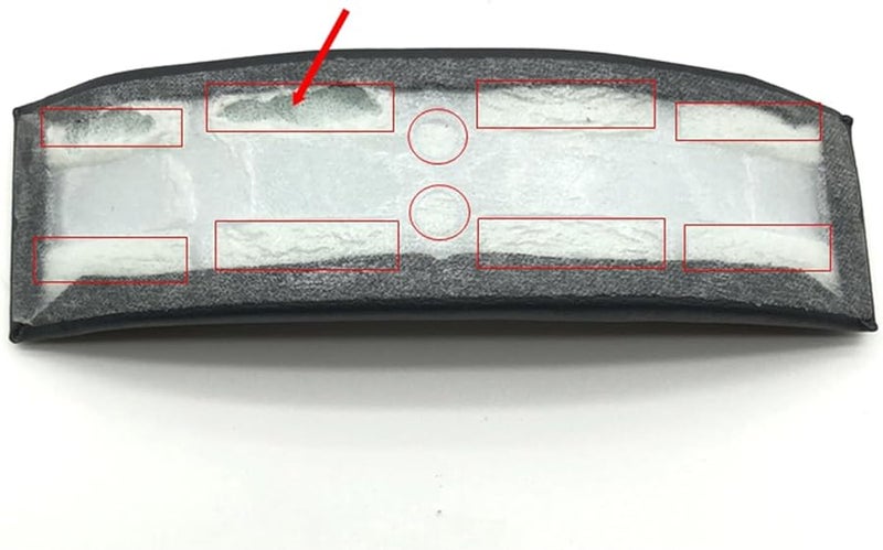 Bordeaux Red Replacement Headband Cushion for MDR 100AAP 100A H600A Headphones Comfortable Sponge Pad - Image 4