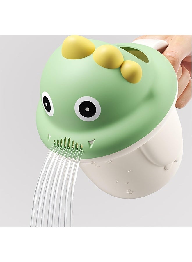 Hiprecky Rinse Shampoo Rinser Baby Rinse Cup Baby Bath Rinser Wash Hair Cup by Protecting Infant Eyes (Green) - Image 5