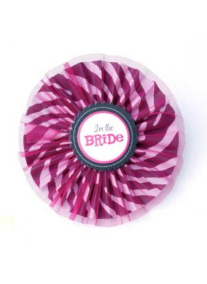 Generic Bride to Be Fashion Button 14.5CM 