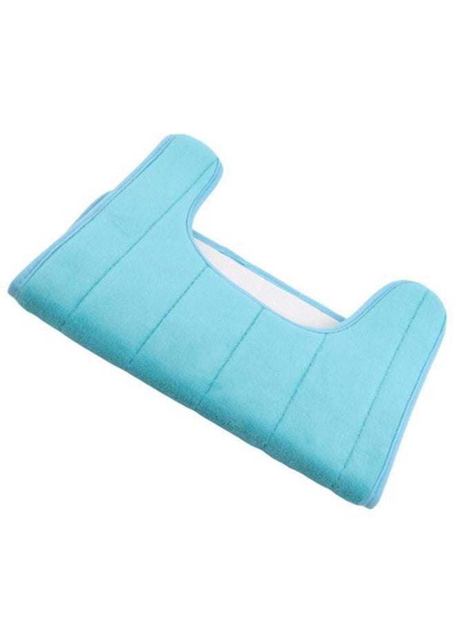 Bathroom Absorbent Non-slip Pad U-shaped Memory Foam Toilet Pad