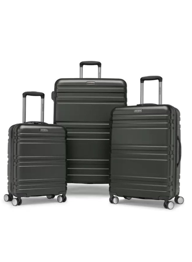 سامسونايت مجموعة أمتعة بارالاكس الصلبة، 3 قطع، باللون الأخضر