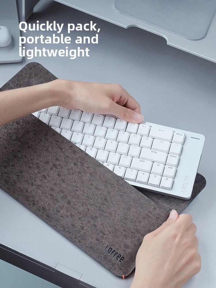 FLOW2 Lofree Flow2 Keyboard Storage Bag 84-Key, Dark Brown Carrying Pouch - Image 5