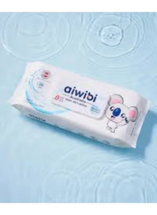 Aiwibi 99.91% Water Baby Wet Wipes - 60 Wipes - Image 5