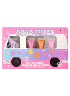 iscream iscream Good Times 4piece Glittery Berry Scented Classic Tube Lip Gloss Boxed Set 