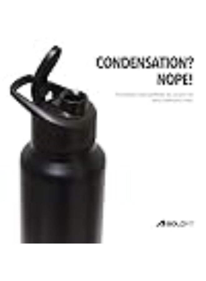 Boldfit Stainless Steel Water Bottle 1 Litre – BPA-Free, Leak-Proof & Rust-Free Metal Bottle with Handle – Lightweight, Food-Grade, Easy to Clean – Ideal for Office, Gym, School, Travel & Fridge Use - Image 4
