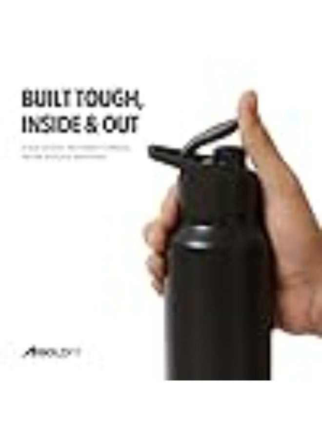 Boldfit Stainless Steel Water Bottle 1 Litre – BPA-Free, Leak-Proof & Rust-Free Metal Bottle with Handle – Lightweight, Food-Grade, Easy to Clean – Ideal for Office, Gym, School, Travel & Fridge Use - Image 5