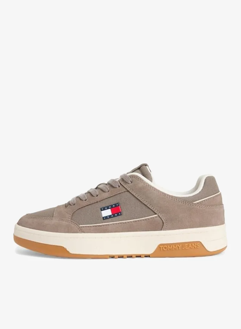 TOMMY JEANS Cupsole Leather Deatil Low Top Sneakers