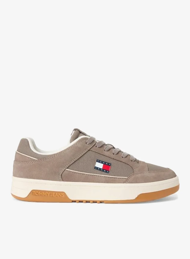 TOMMY JEANS Cupsole Leather Deatil Low Top Sneakers
