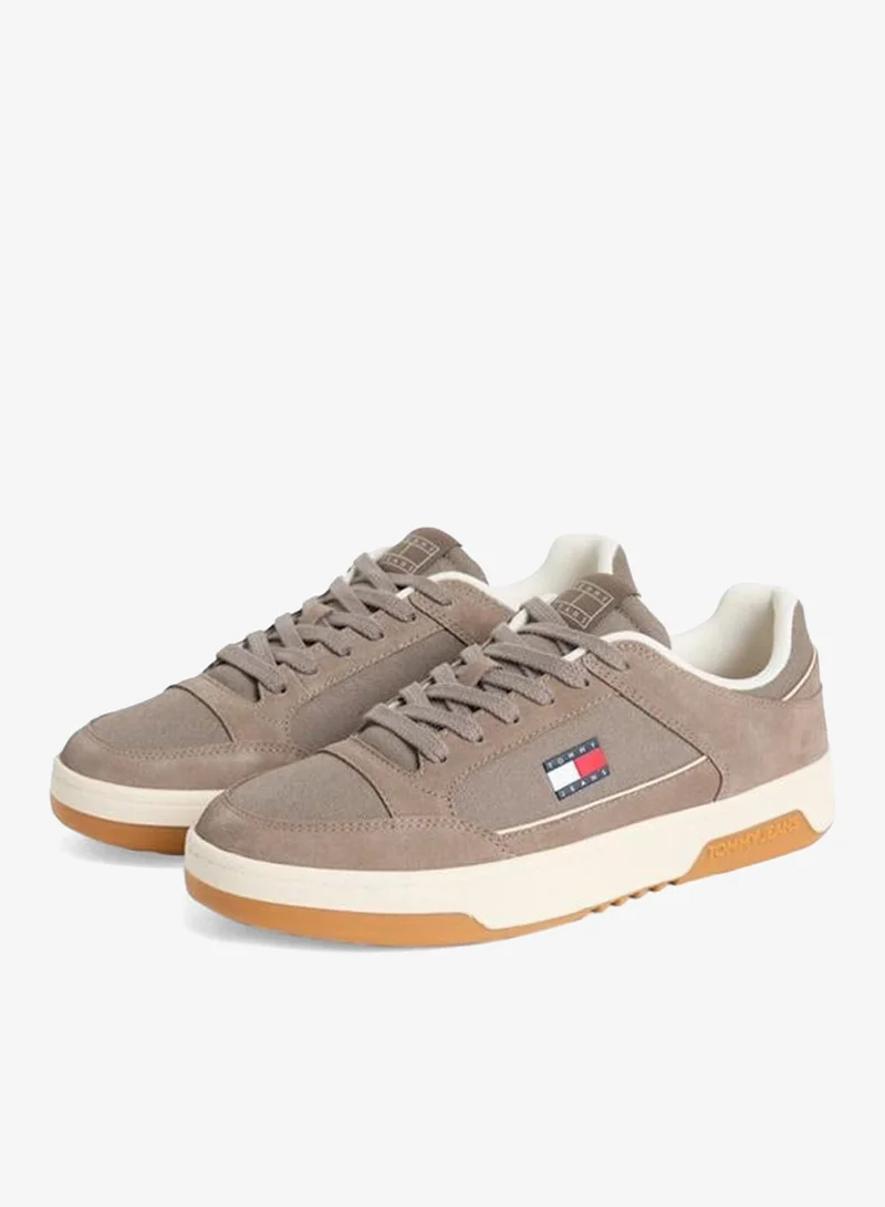 Tommy Jeans  Canvas Leather Cupsole Sneakers for Men | Best Price UAE