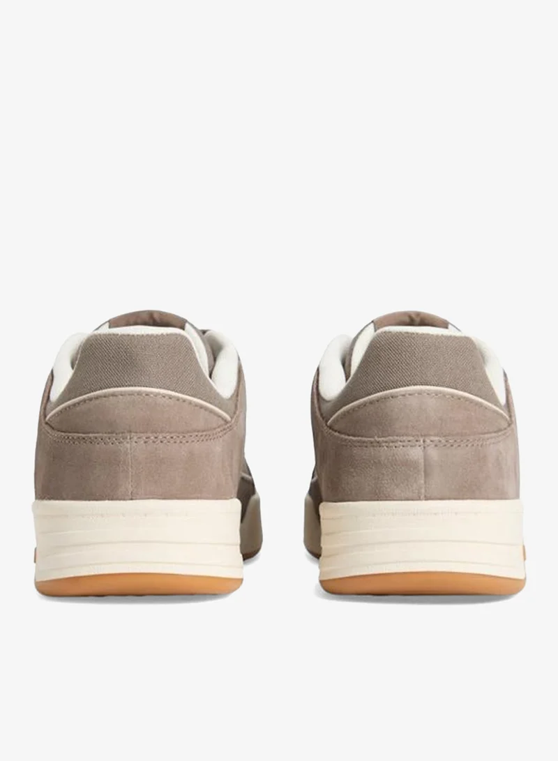 Tommy Jeans  Canvas Leather Cupsole Sneakers for Men | Best Price UAE