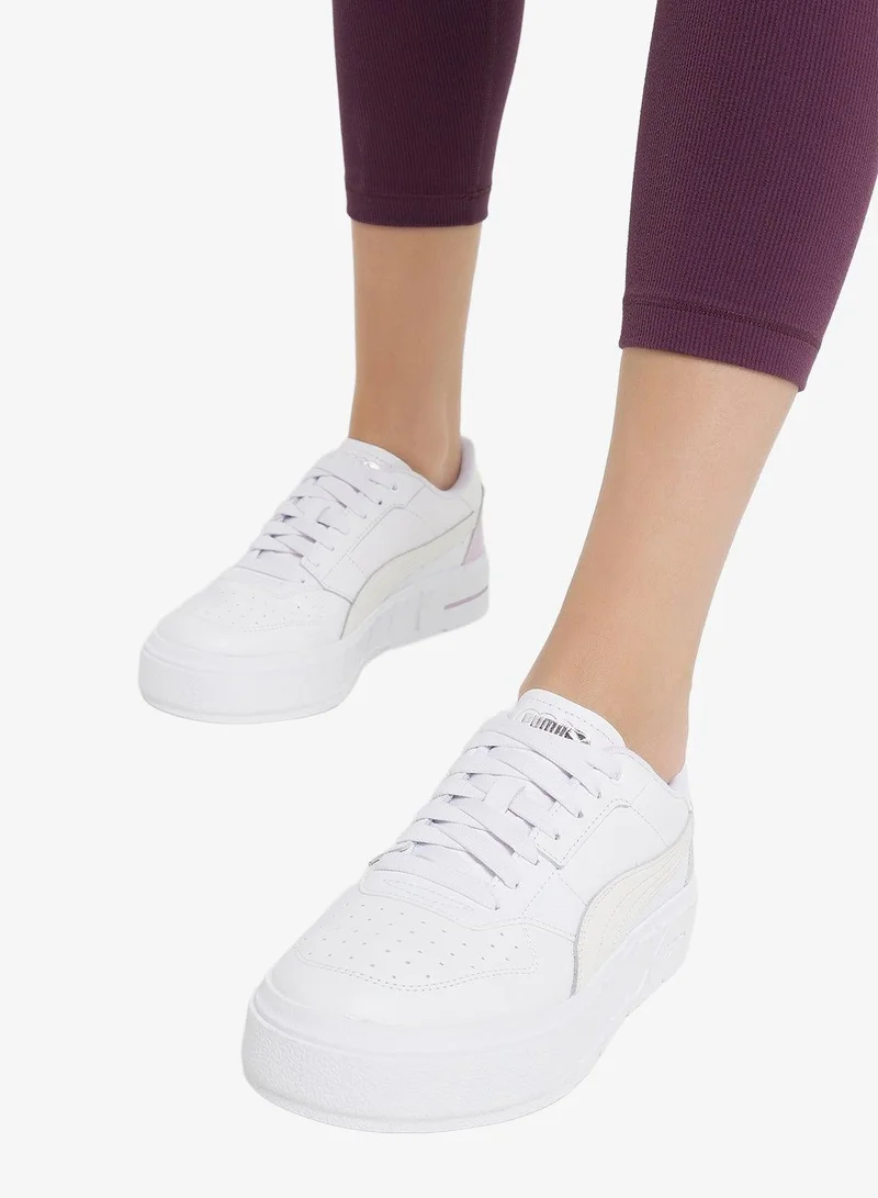 PUMA white Cali Court Lth for Women | Best Price UAE