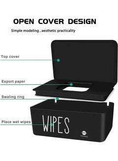 Moorfowl Moorfowl Baby Wipes Dispenser for Bathroom, Upgrade Design  - Image 3