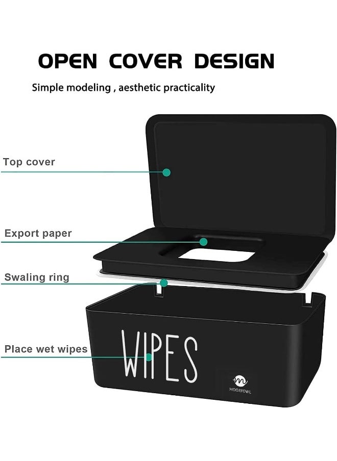 Moorfowl Moorfowl Baby Wipes Dispenser for Bathroom, Upgrade Design  - Image 3