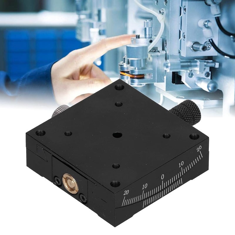 Linear Stage Goniometer, Turbine, Dovetail, Manual Platform Fine HXV A60 60x60mm - Image 4