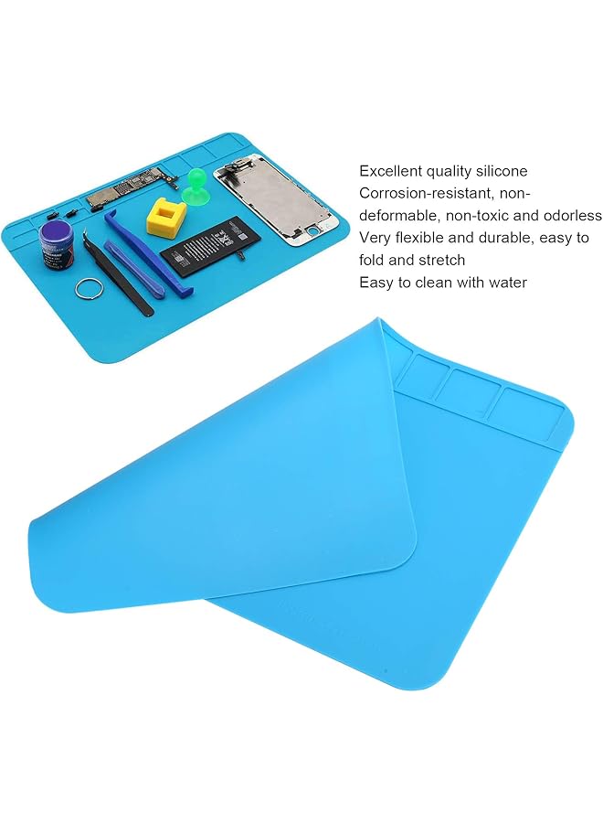 erorex Repair Mat Solder Station Mat Sturdy Corrosion‑Resistant Non‑Deformable For Home Smart Phones  - Image 1