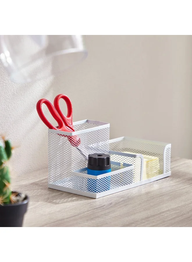 Home Box Mesh Desk Organizer Rack