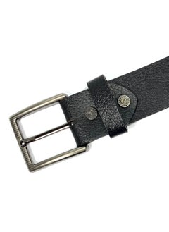 Classic Milano Classic Milano Genuine Leather Belt Men - Semi-Casual Men's Belt & Party Wear Belt, Casual Outfits, Gifts - Black & Brown Men’s Leather Belt for Men  - Image 4