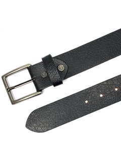 Classic Milano Classic Milano Genuine Leather Belt Men - Semi-Casual Men's Belt & Party Wear Belt, Casual Outfits, Gifts - Black & Brown Men’s Leather Belt for Men  - Image 3