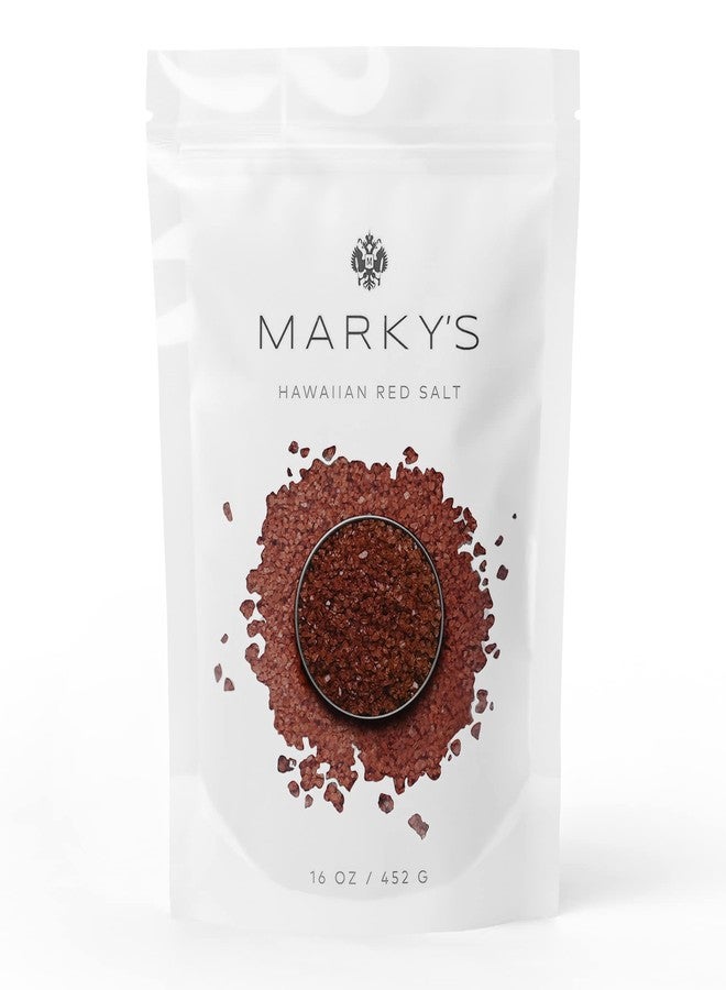 MARKY'S Hawaiian Gourmet Alaea Red Medium Coarse Sea Salt 100% Natural - 1 lb / 452 g - Image 3
