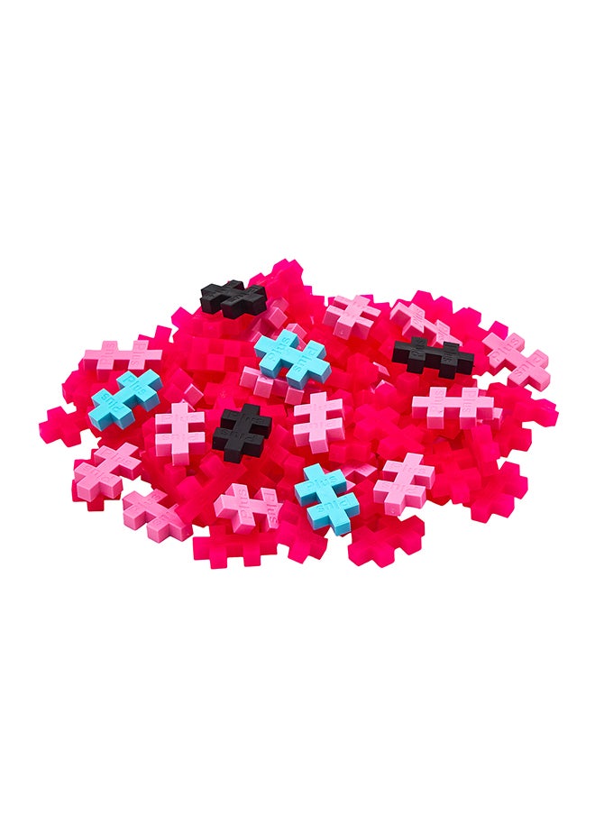 Plus-Plus Creative Building Blocks Tube, Flamingo, Ingenious Construction Toy, 100 Pieces  - Image 4