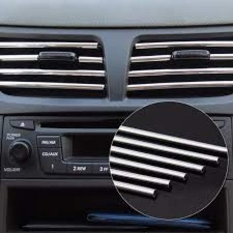 AutoBizarre 3 Meter AC Vent/Car Edges Chrome Styling Edge Guard - Image 2