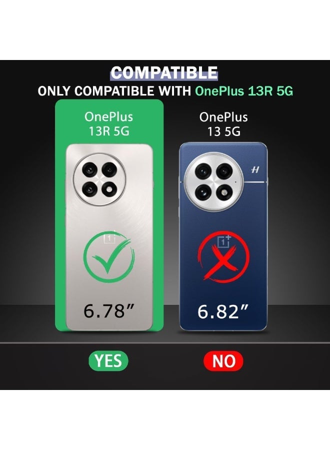 ATECH Case For OnePlus 13R Crystal Clear Back Cover Case With 360 Degree Protection, Shockproof Bumper Protective Phone Cover, Anti-Scratch Hard PC Back Clear - Image 2