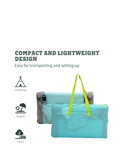 Mike Music Beach Chairs for Adults with Back Support Folding Lightweight Travel Essentials Camping Chairs Backpack Lounge Lawn Chairs for Outdoor Camping Gear and Sun Tanning  - Image 3